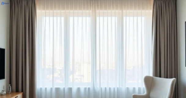 Restored vibrant drapes in greenslopes QLD after Matty Curtain Cleaning